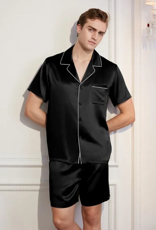 Silk pajamas for mens