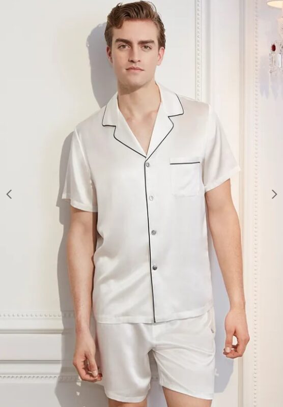 silk pyjamas for men