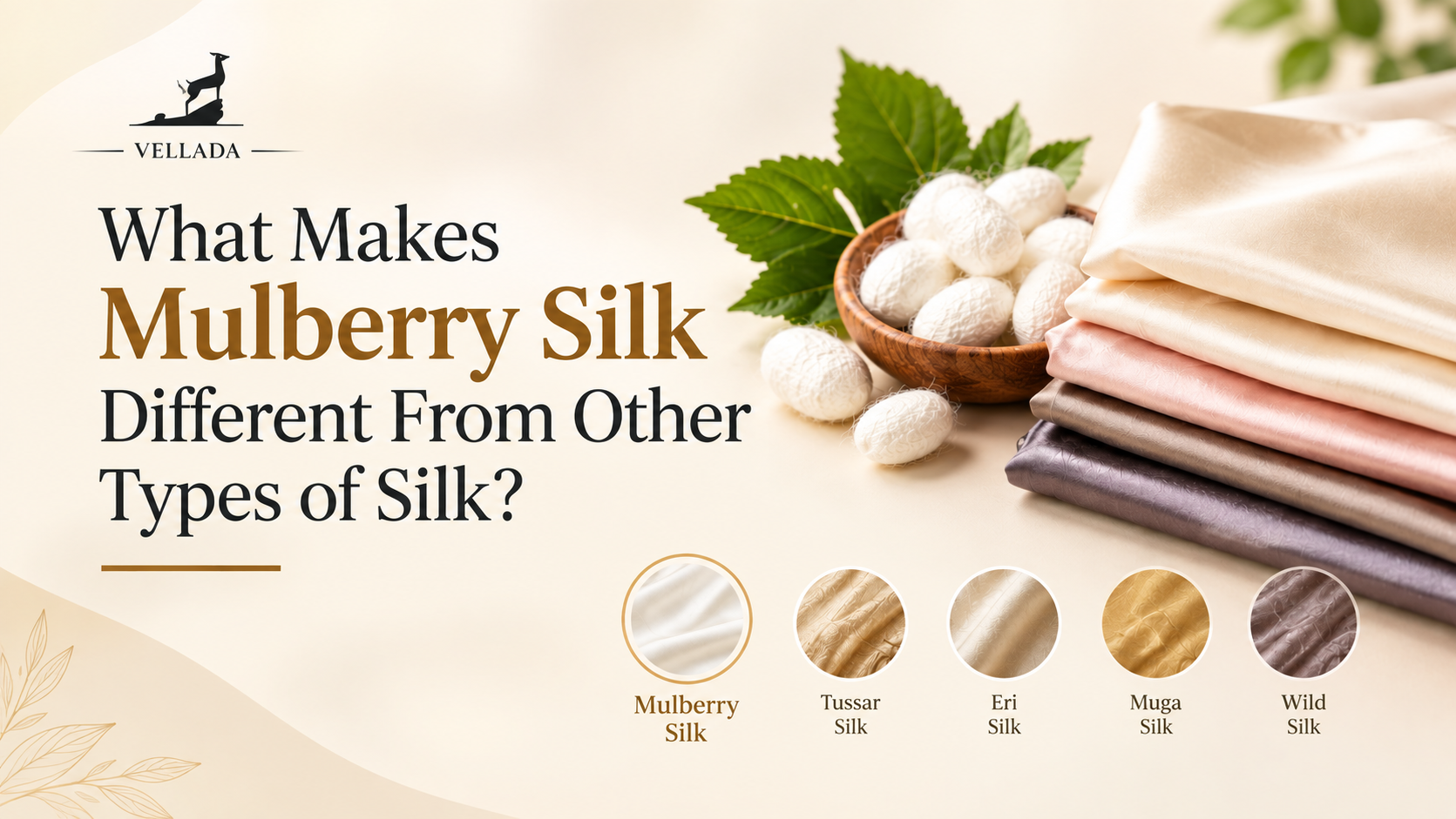 What Makes Mulberry Silk Different From Other Types of Silk? 1 premium mulberry silk