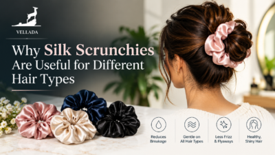SKIN DOCTOR 11 silk scrunchies for hair
